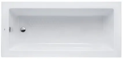 Acrylic Bathtub w/out hand grip, 236L ( 1700W x 800D x 530H mm ) - WHITE