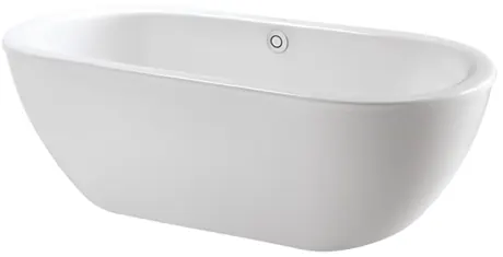 Acrylic Free Standing Bathtub - WHITE