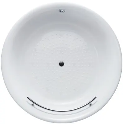 "Pearl" Acrylic Bathtub ( PPY1720PWE#P ) - WHITE