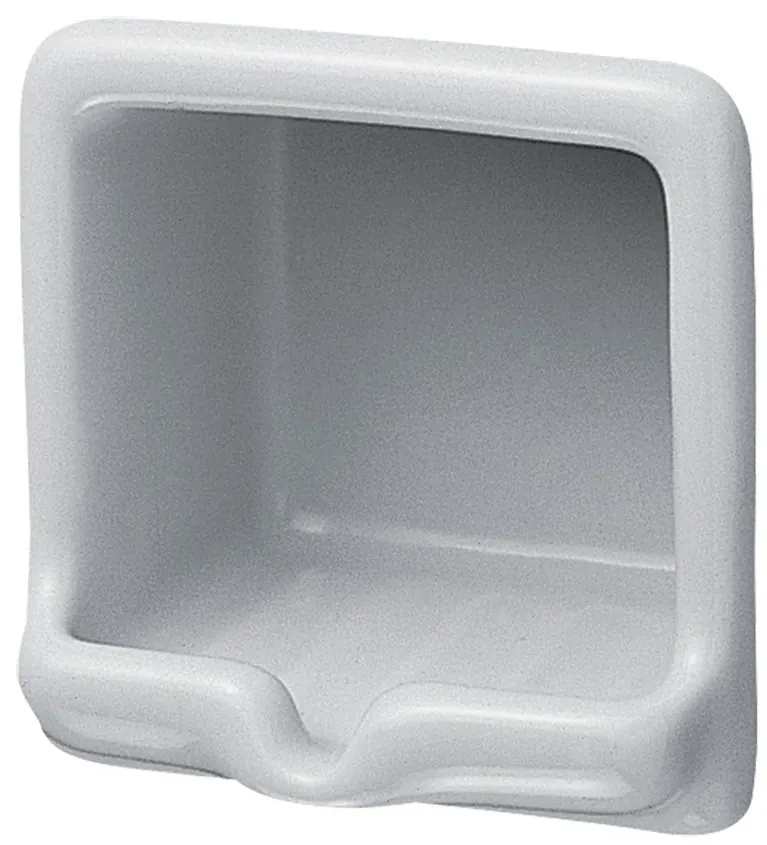 Recessed Soap Holder - WHITE