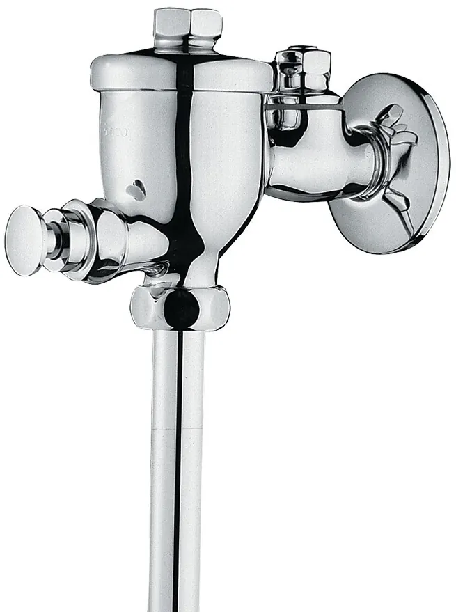 Urinal Flush Valve (Straight Pipe) for U57, U57M - CHROME