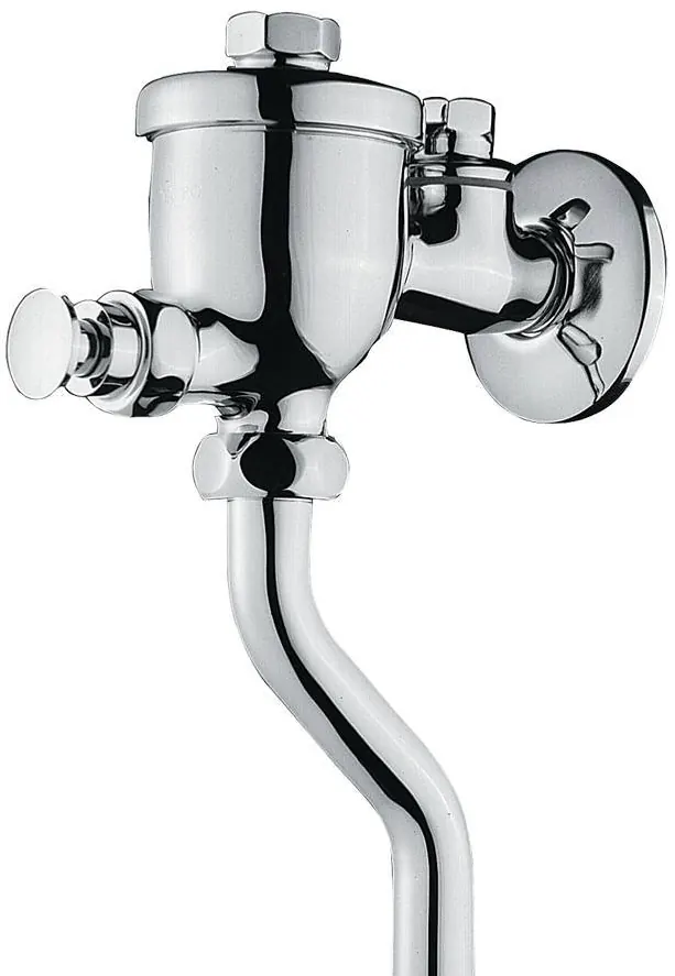 Urinal Flush Valve (Bended Pipe) for U370, U370M - CHROME