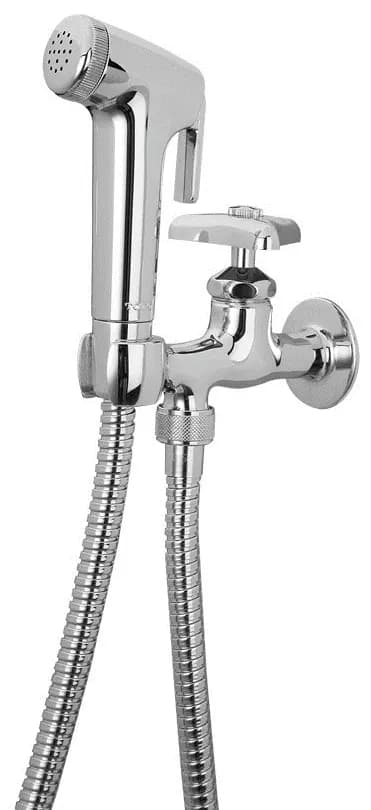 Shower Spray W/Tap & Hanger - CHROME