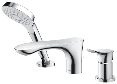 TOTO "GO" Bathtub & Shower Set Deck Mounted (3 Hole)(TBG01305BA) - CHROME