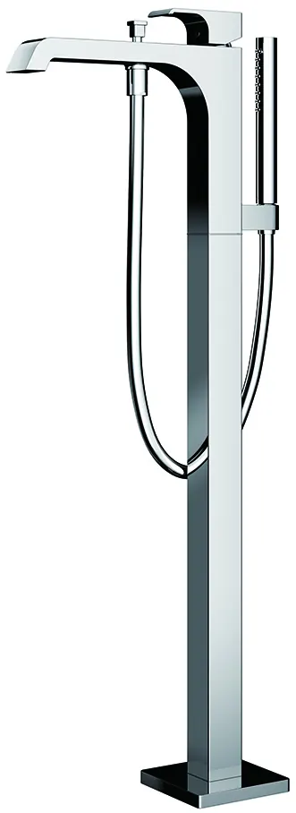 "GC" Floor Standing Bath & Shower Set ( needs TBN01105B )(TBG08306A) - CHROME