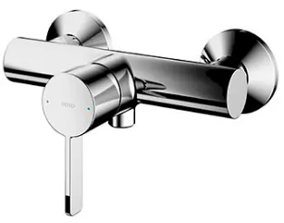 "GF" Exposed Single Lever Shower Mixer - CHROME
