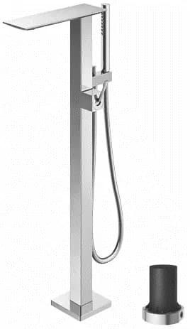 ZL Floor Standing Bath and Shower Set ( Add TBN01105B )(TBP02303D) - CHROME