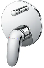 TOTO "LC" Single Lever Shower Mixer w/ Diverter (with Valve) - CHROME
