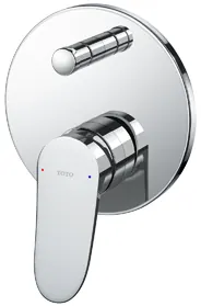TOTO "LF" Single Lever Shower Mixer with Diverter (with Valve) - CHROME