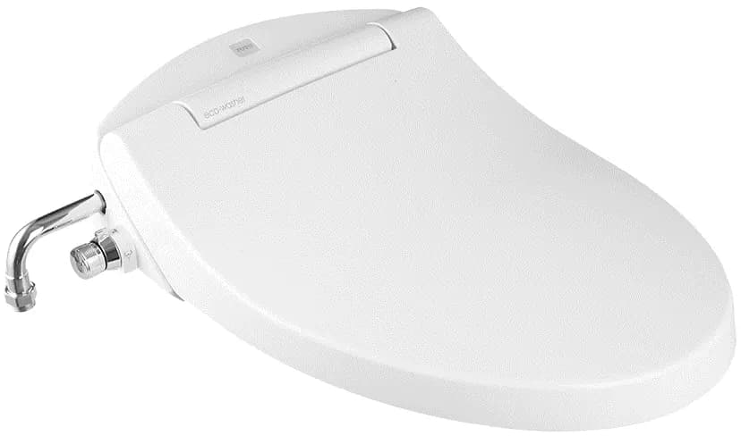 Eco-Washer W/Bidet Function, Elongated, Soft Closing (Long Elbow) - WHITE