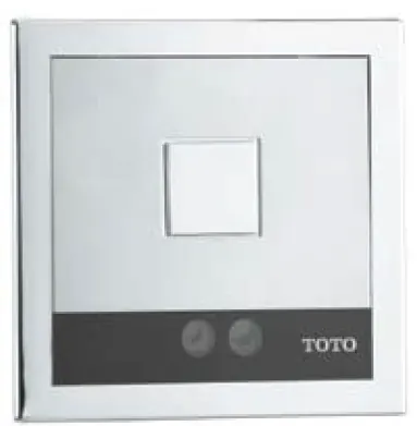 Concealed Urinal Sensor Flush Valve w/ Manual Flush Button (AC Type)1.5L TEA99V100 by TOTO
