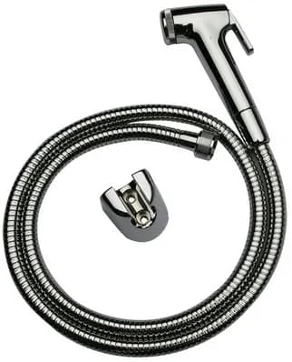 "Ego" Shower Spray Head W/Flexible Hose, Chrome - CHROME