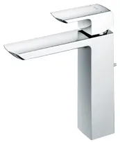 TOTO "GR" Single Lever Lavatory Faucet with Popup (Middle) - CHROME