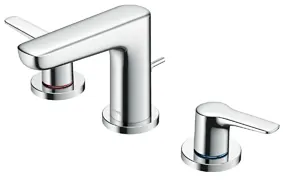 TOTO "GS" Two Handle Lavatory Faucet ( 3 hole ) with Popup (TLG03201BA) - CHROME