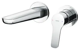 TOTO "GS" Wall Mount Single Lever Lavatory Faucet (Short) (w/o Popup )(TLG03307DA) - CHROME