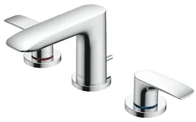 TOTO "GA" Two Handle Lavatory Faucet ( 3 hole )(with Popup)(TLG04201DA) - CHROME
