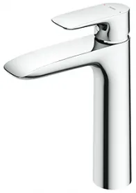 TOTO "GA" Single Lever Lavatory Faucet without Popup (Middle) - CHROME
