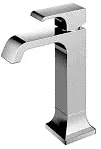 "GC" Single Lever Lavatory Faucet w/out Popup ( Medium ) - CHROME