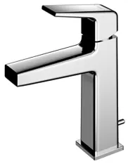 "GB" Single Lever Lavatory Faucet w/ Popup - CHROME