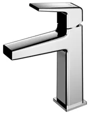 "GB" Single Lever Lavatory Faucet w/o Popup - CHROME