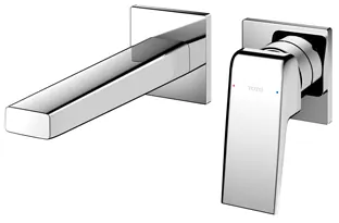 "GB" Wall Mount Single Lever Lavatory Faucet ( Short ) w/out Popup(TLG10307BA) - CHROME