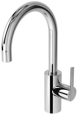 "Ego" Single Lever Lavatory Faucet W/ 1 1/4" Pop-Up Waste - CHROME
