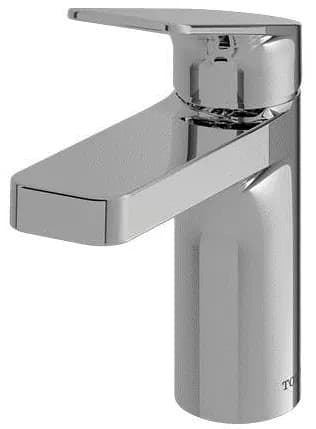 "Rei S" Single Lever Lavatory Faucet (Cold Only) - CHROME