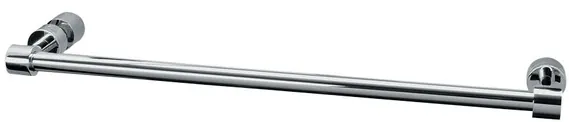 Shower Room Door Handle W/Towel Bar (L= 500 mm) - CHROME