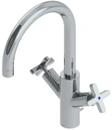 "Ego" Single Hole Lavatory Faucet W/ 1 1/4" Pop-Up Waste - CHROME