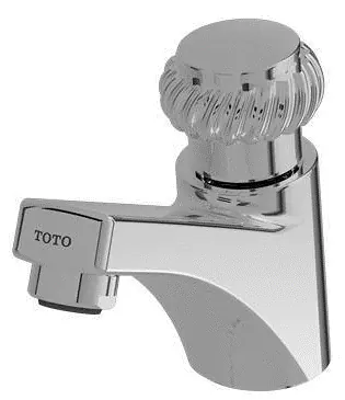 "Royal Crown" Lavatory Faucet (Cold Only) - CHROME