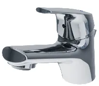 Single Lever Lavatory Faucet w/ 1 1/4" pop up waste - CHROME