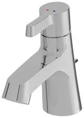 "Plano" Single Lever Lavatory Faucet W/ 1 1/4" Pop-Up Waste - CHROME
