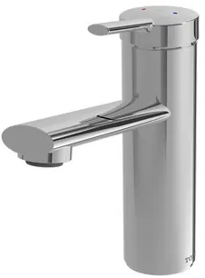 "Vektor" Single Lever Lavatory Faucet W/ 1 1/4" Pop-Up Waste - CHROME