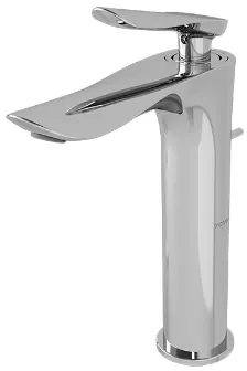 "HA" Extended Single Lever Lavatory Faucet W/ 1 1/4" Pop-Up Waste (Height= 249 mm) - CHROME