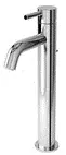 "Ego II" Extended Single Lever Lavatory Faucet W/ 1" Pop-Up Waste (Height= 340 mm)(5L) - CHROME