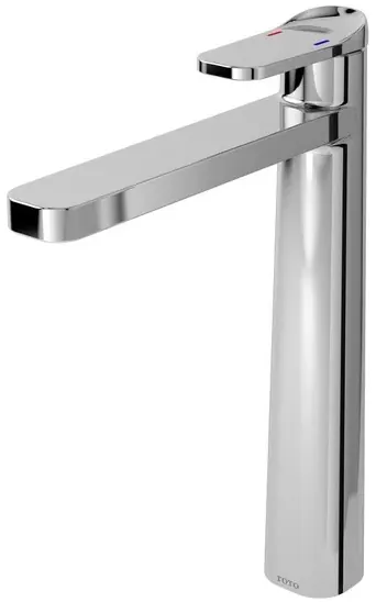 "Alisei" Extended Single Lever Lavatory Faucet w/1" One Push Pop-Up Waste (Height= 292 mm) - CHROME