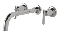 "Hayon" Combination Wall Type Lavatory Faucet TX118LY by TOTO