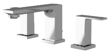 8" Lavatory Faucet w/ 1 1/4" pop up waste - CHROME