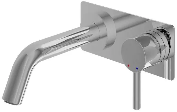 "Ego" Single Lever Wall Type Lavatory Faucet TX120LESN by TOTO