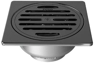 Floor Drain W/Square Flange (for 2" G.I. Pipe) (115 x 115 mm) (old item : TX1BN) - SS