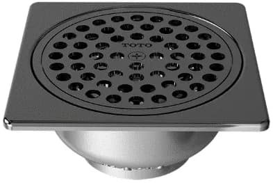 Floor Drain w/ Square Flange (115 x 115 mm) x 2” - SS