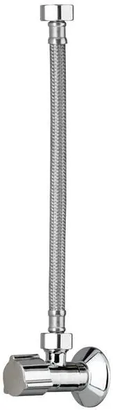 Stop Valve W/Flexible Hose (L=250 mm) - CHROME