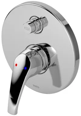 "Donna" Concealed Single Lever Bath & Shower Mixer W/Diverter - CHROME
