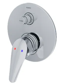 Single Lever Bath and Shower Mixer w/ diverter - CHROME