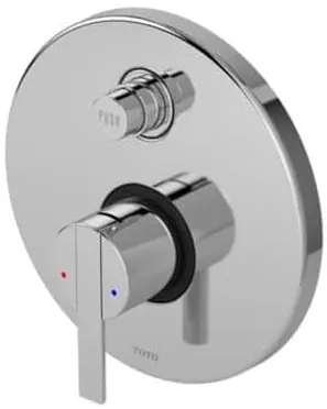 "Ego" Concealed Single Lever Bath & Shower Mixer W/Diverter - CHROME