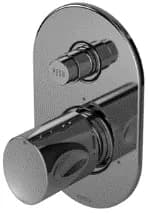 "Le Muse" Concealed Progressive Bath & Shower Mixer W/Diverter - CHROME