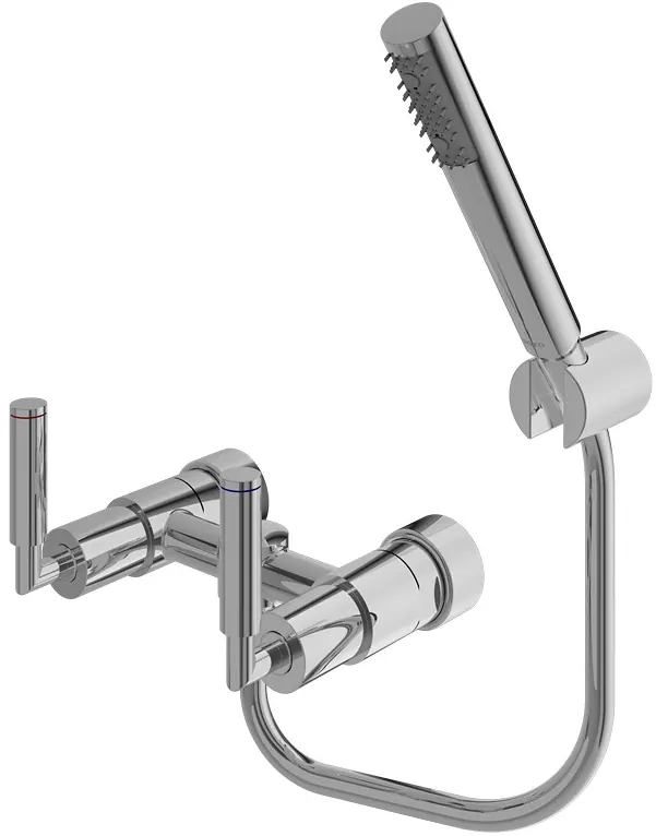 "Ego II" Lever Handle Combination Shower Set - CHROME