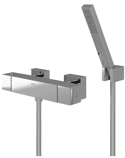 Thermostat shower set - CHROME