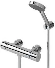 "Ego" Thermostat Shower Set ( TX450SE ) - CHROME