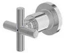 "Ego II" Cross Handle Stop Valve - CHROME